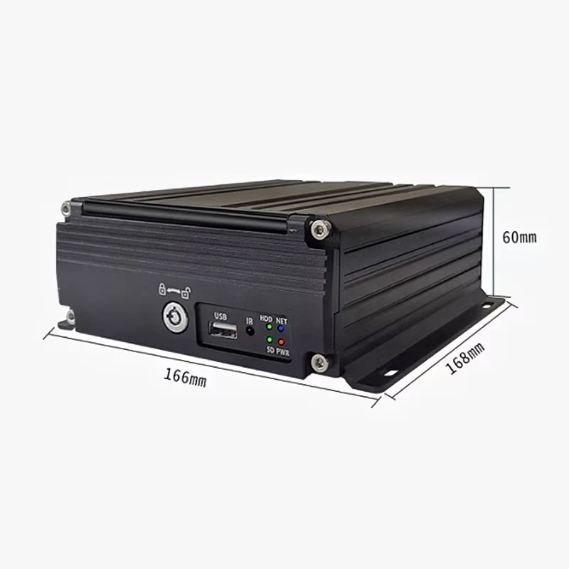 Digital Video Recorder SD Card HDD MDVR 8CH 4G GPS WIFI Wireless Mobile DVR Fleet Tracking Systems