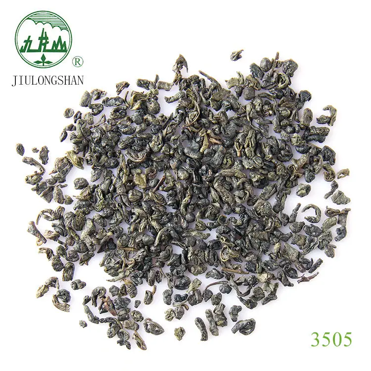 Te Verde Tea Flavored Drinks Certified Health Flower China Green Tea Special Gunpowder Organic Tea 3505