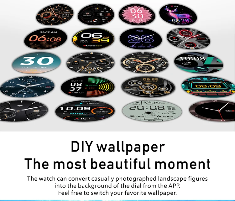 New Product Smart watch Q21 Full Touch Wristband Heart Rate body temperature custom wallpaper fitness Bracelet q21 Smartwatch
