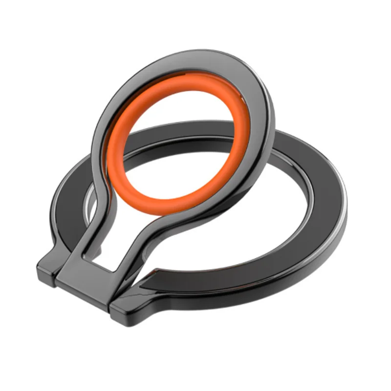 Magnetic Phone Ring Holder For iPhone For 16 Pro Max Mini Magnetic Accessories Magnet Finger Ring Grip Stand