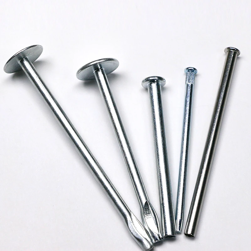 Custom rivet Metal Custom Semi Tubular Solid Step Flat Round Countersunk Head