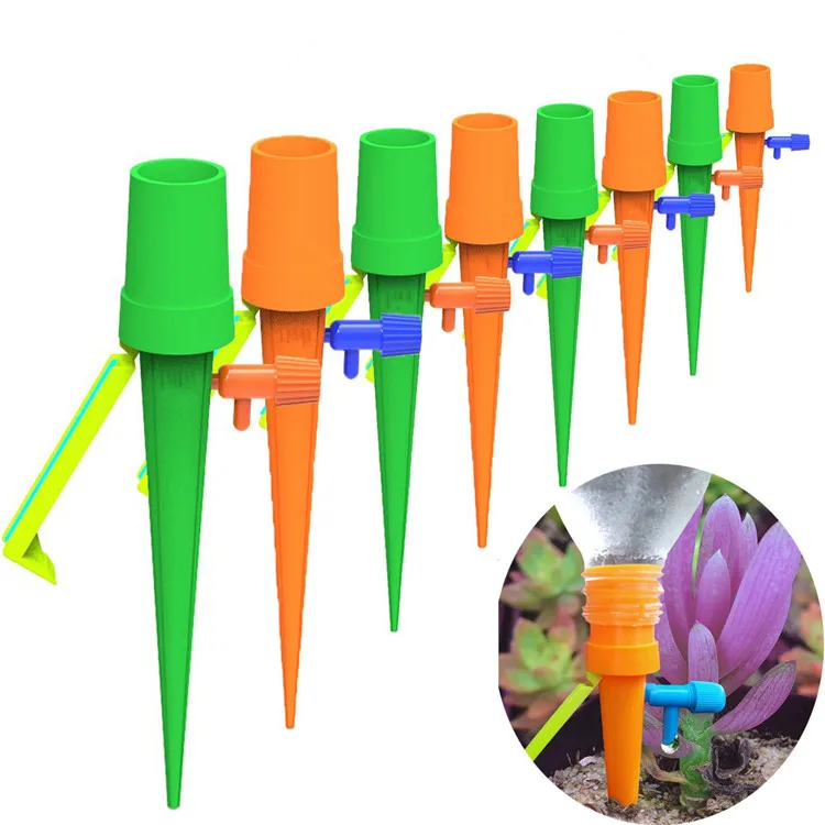 Automatic Drip Irrigation System Self Watering Spike for Plants Flower Greenhouse Garden Waterer Bottle Drip Auto Water Dripper