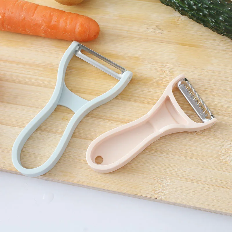 2-in-1 paring knife scraper household kitchen fruit and vegetable planer stainless steel multi-function grater