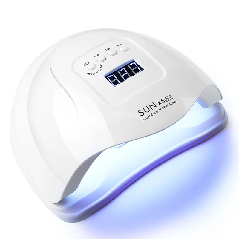 Private Label UV LED Nail Lamp Sun X5 Plus High Power 120W Nail Gel Polish Dryer Machine For Nail Extension Gel Polish