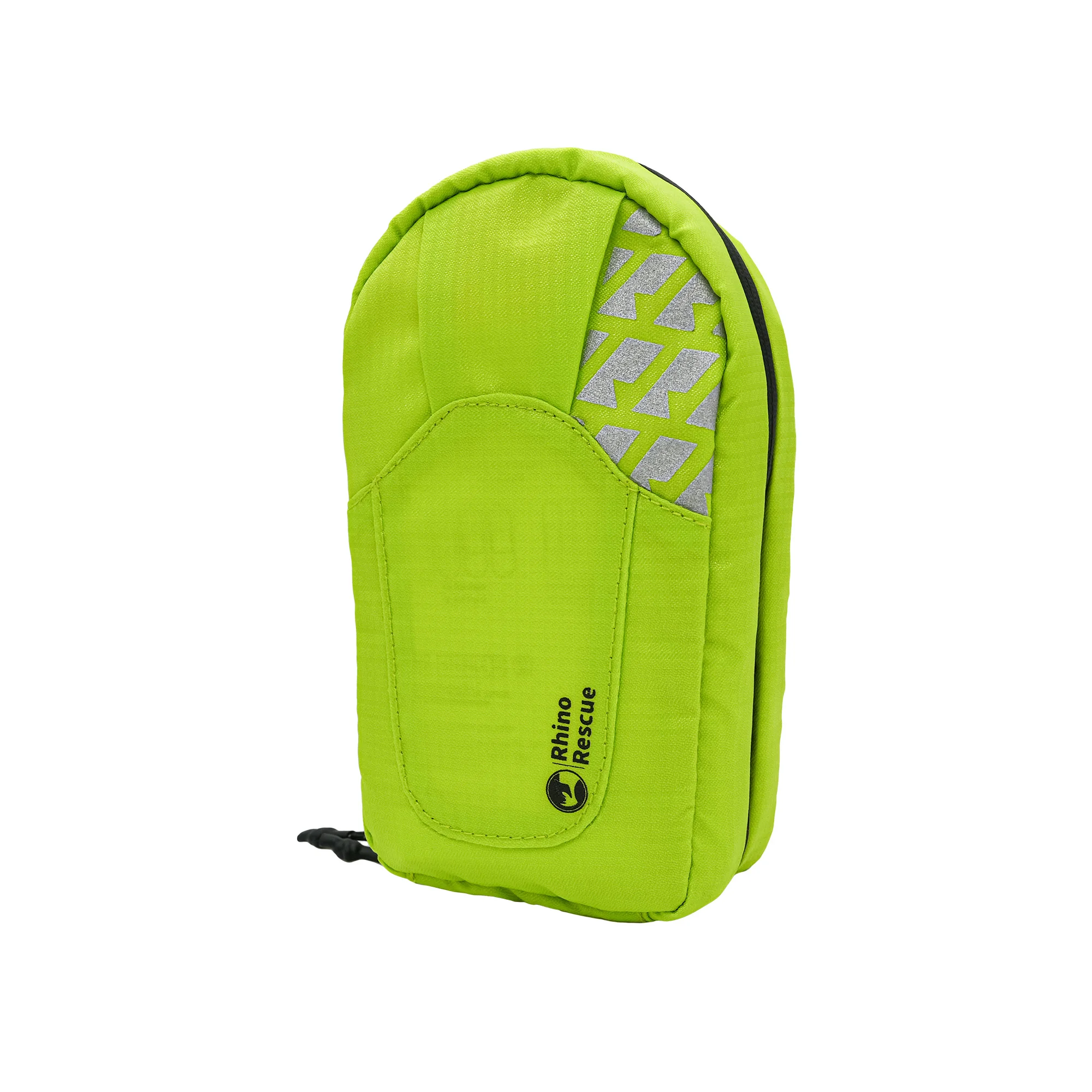 Rhino Rescue Superlightand Durable Car Waterproof Zipper Travel Hiking Green Ultralight Camping First Aid Kit