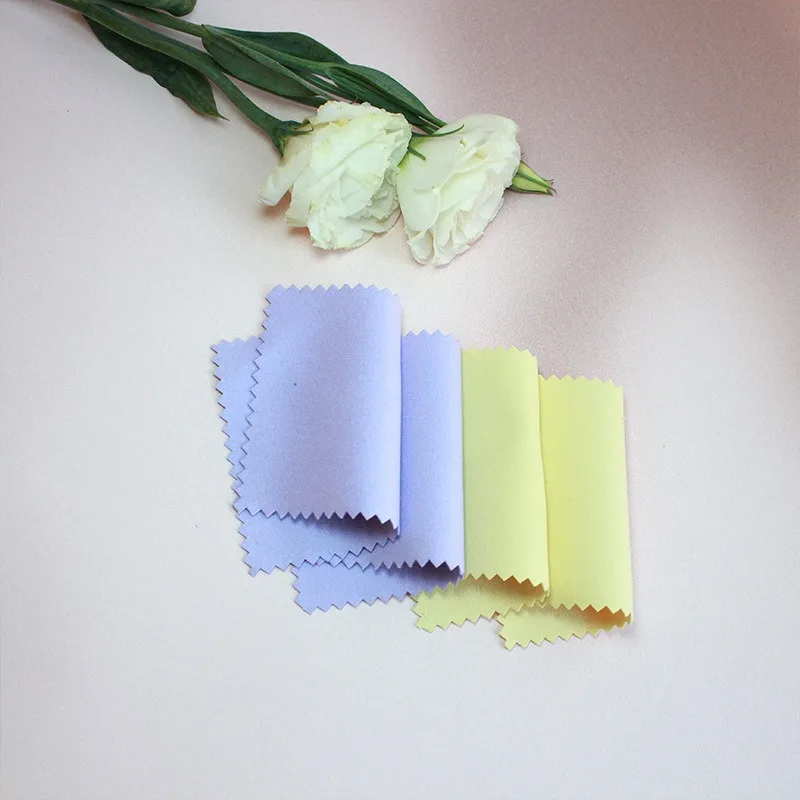 Wholesale Jewellery Cleaning Cloth Custom Jewelry Microfiber Gold Silver Polishing Cloth