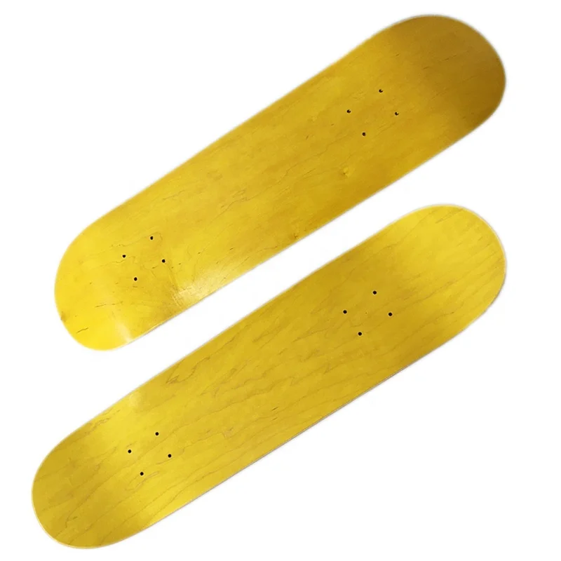 wholesale wood canadian maple 7ply custom pro blank skate board skateboard deck 8.25