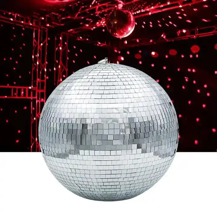 Classic Glass LED Disco Light Ball Mirror Ball Stage Light DJ Night Club Wedding Decorations