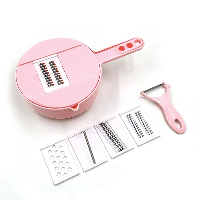 Multi-Functional Household Vegetable Cutter Potato Manual Shredding Slicer Kitchen Carrot Rubbing Shaver Shredder