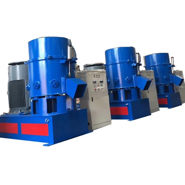 PP PE woven bag agglomerator/densifier machine for plastic recycling