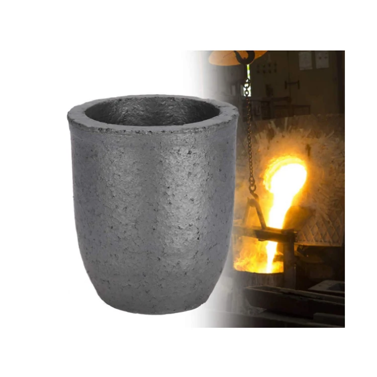 Promotional big heater, non contact clay graphite foundry Crucible