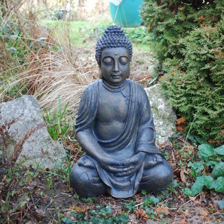 factory wholesale outdoor decoration bronze garden sculpture zen buddha