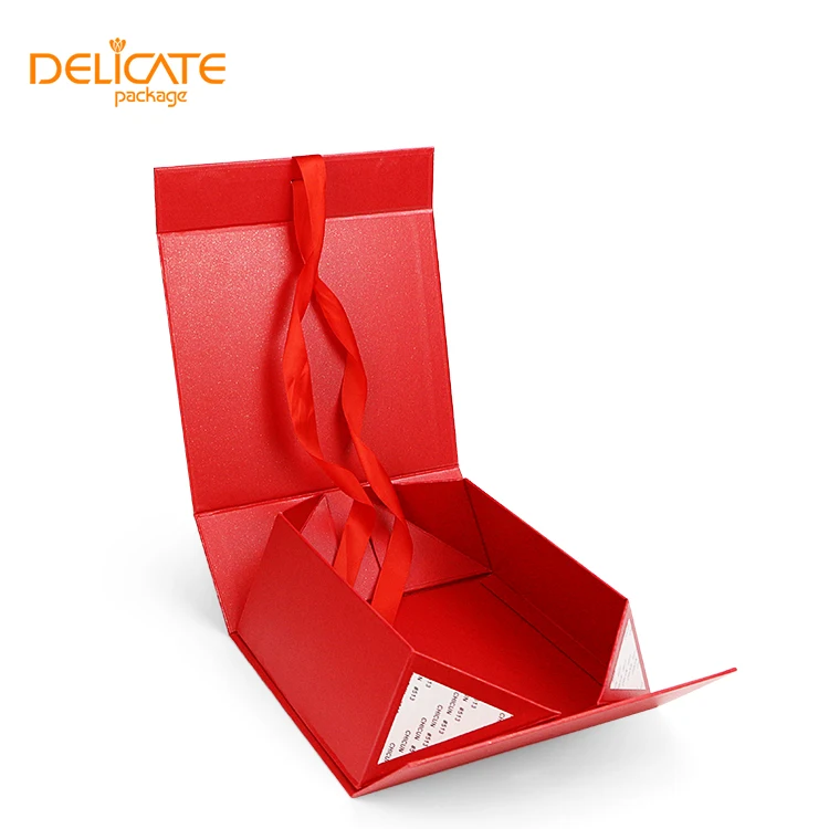 Custom Cardboard Luxury Black Magnetic Foldable Folding Packaging Boxes Shoe Box For Shoes With Logo