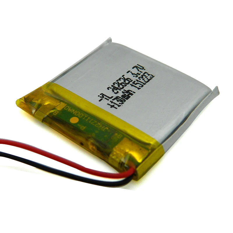 Li-ion lithuim polymer 3.7v 130mah battery rechargeable lipo polymer battery