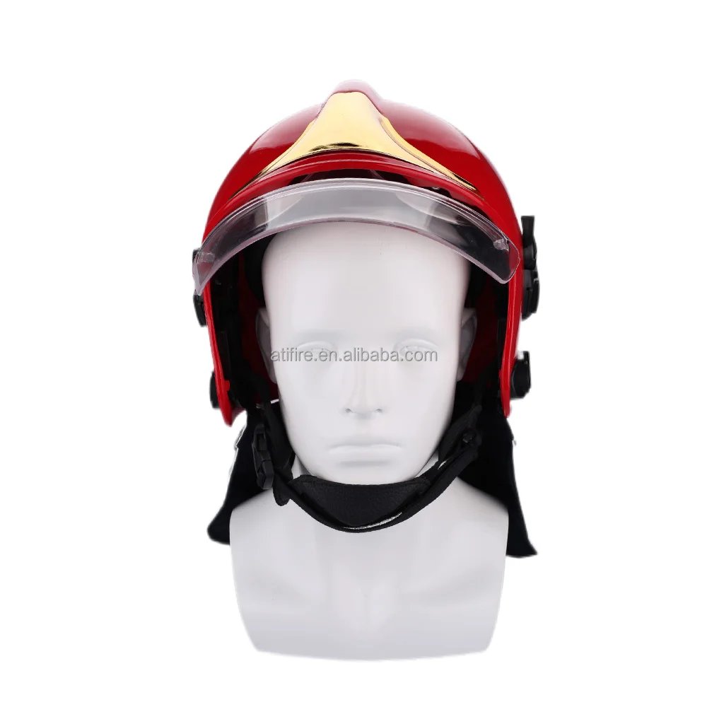Hot Sale MSA Fire Helmet F1 FireFighting Safety Helmet Firefighter Gallet F1 EN443 EN397 Rescue Helmet American European Style