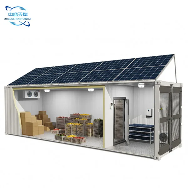 300 ton Solar Energy Cold Storage Powered Air Condition Blast Freezer Machine System