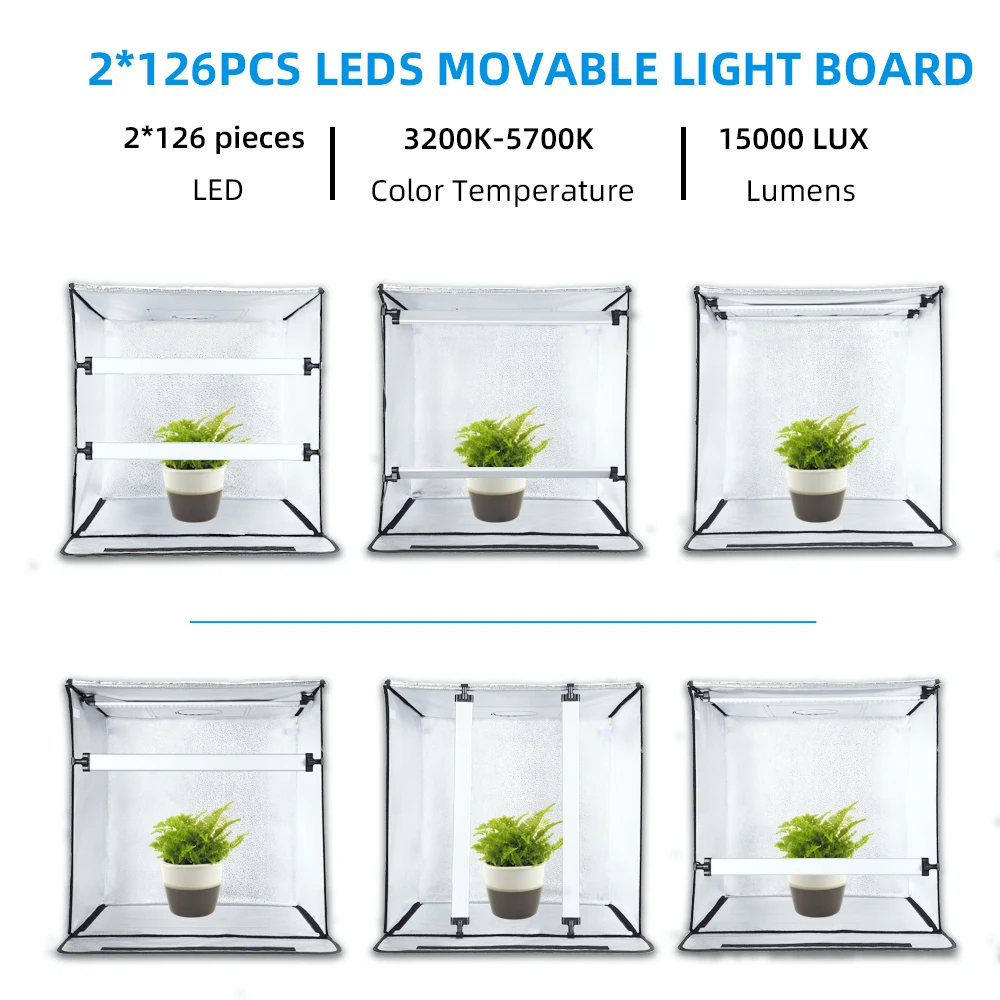 F60A indoor home photography photo background  box lighting tent studio accessories softbox kit box for photographing shooting
