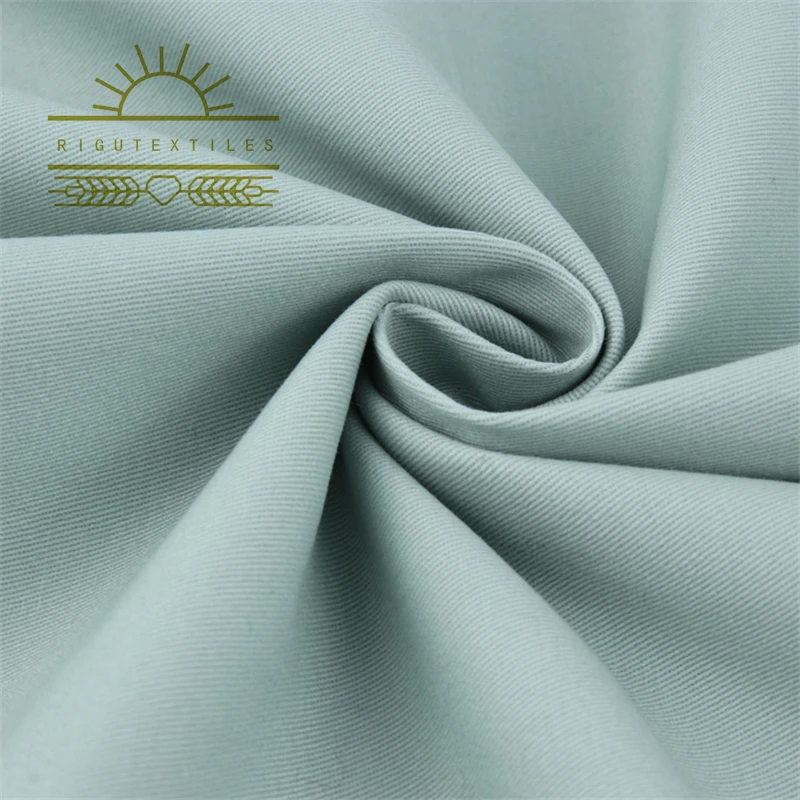 RIGU TextilesFast Delivery Cotton Polyester Cvc Tc Material Cotton Twill Fabric At Best Price For School Shirts Uniform White