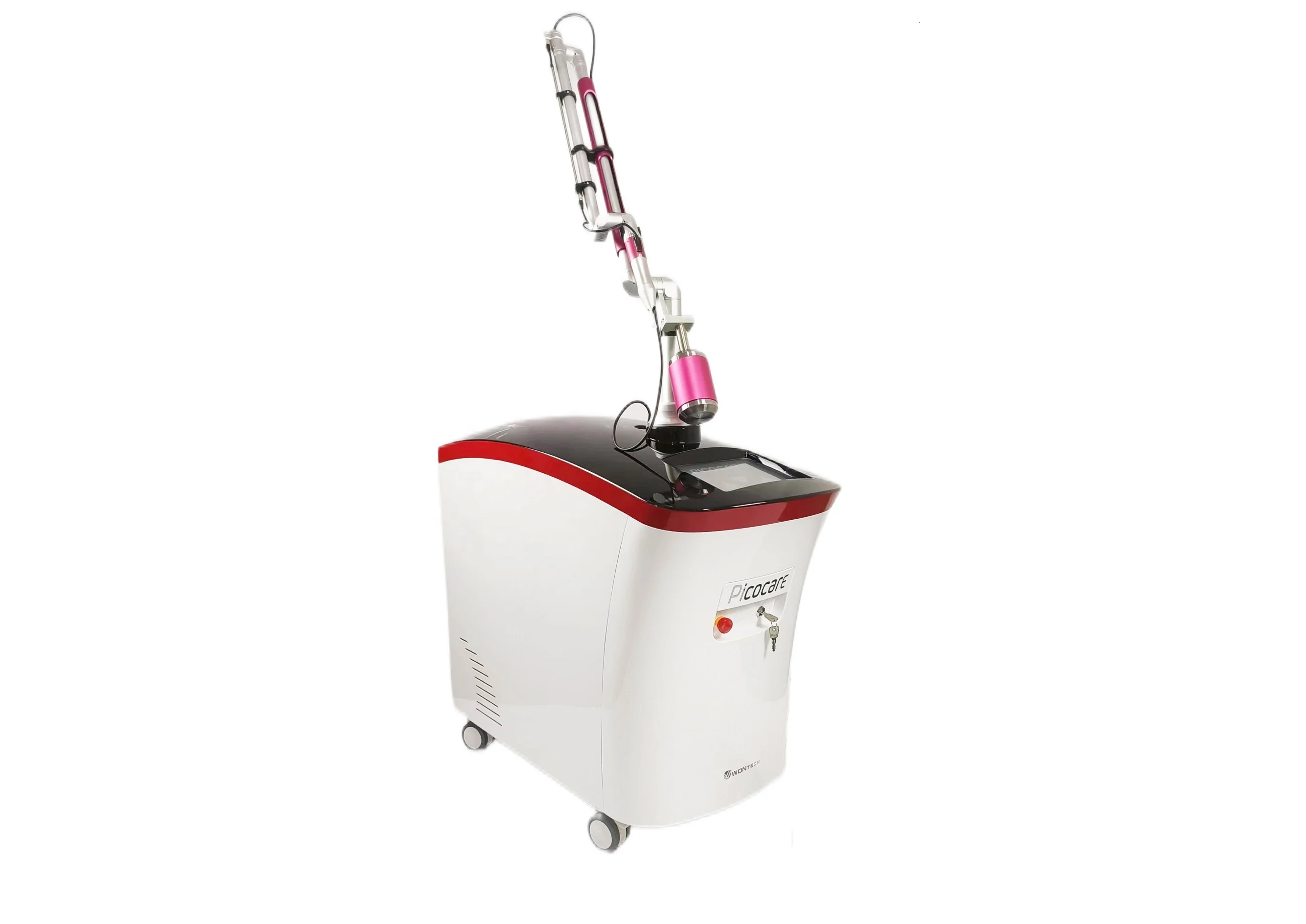 Popular Picosecond laser Beauty Machine Picolaser 755nm 532&1064nm Tattoo Removal Korea Laser handles Dual Rods Dual Lamps