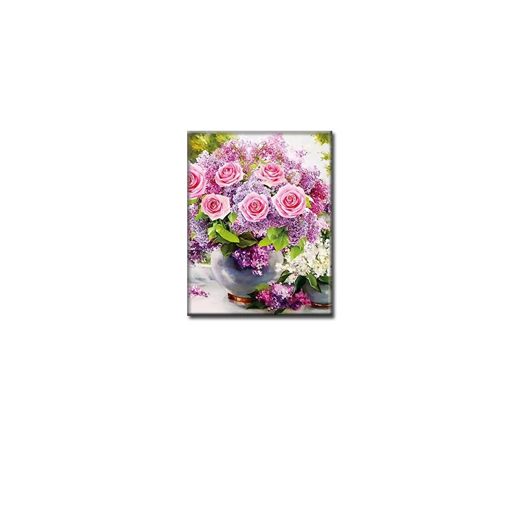 Newest Selling 40x50cm Diy Handmade 5d Round Diamond Landscape Diamond Painting