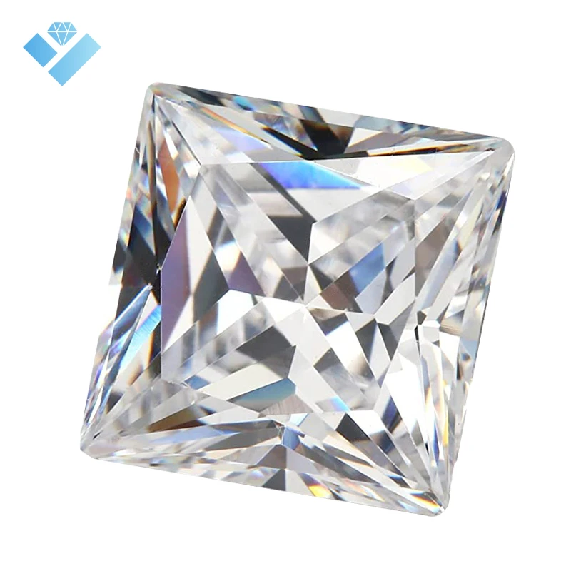White D Color Vs Loose Princess Cut Lab Gown Diamond for Engagement Rings