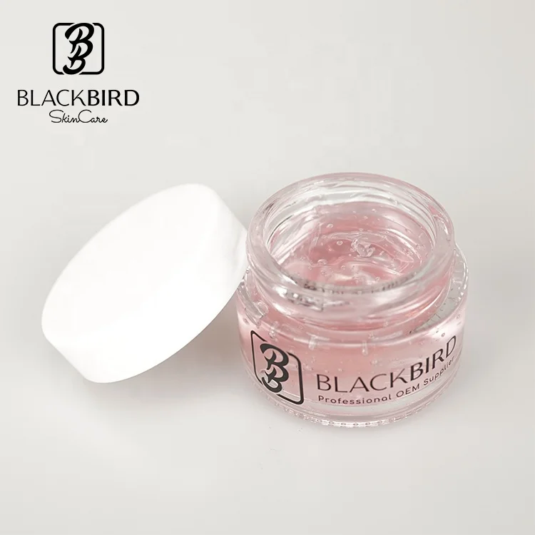 Private Label OEM Natural Grapefruit Moisturizing Face Mask Herbal Extract Hydrating Collagen Anti Aging Facial Hydro Jelly Mask