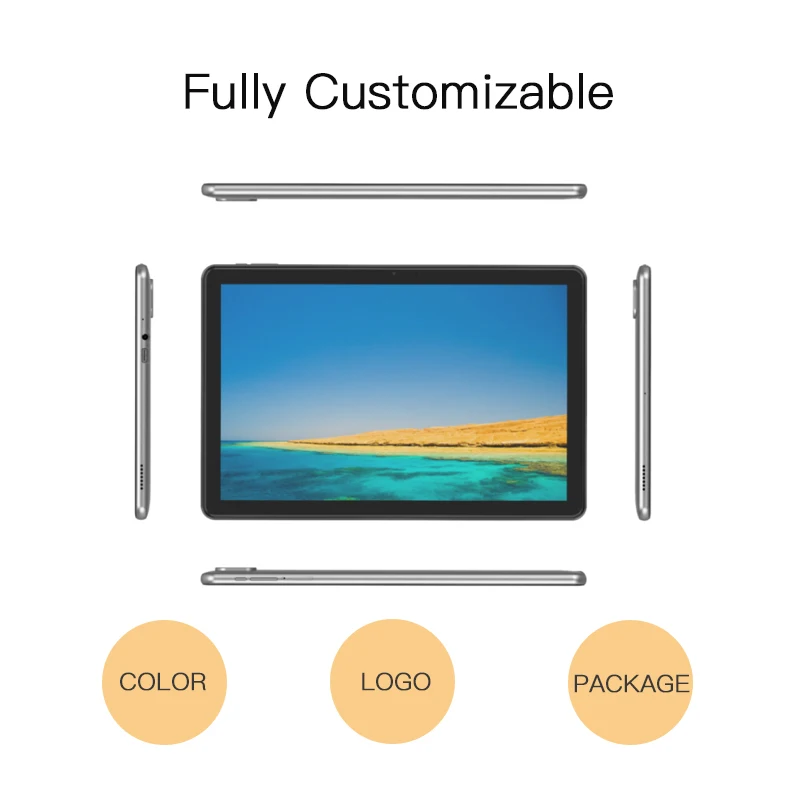 Low Price 10 Inch Touch Screen 8gb DDR4 258gb 128gb 64gb ROM Android 2 in 1 Tablet Mini Laptop with SIM Card Slot