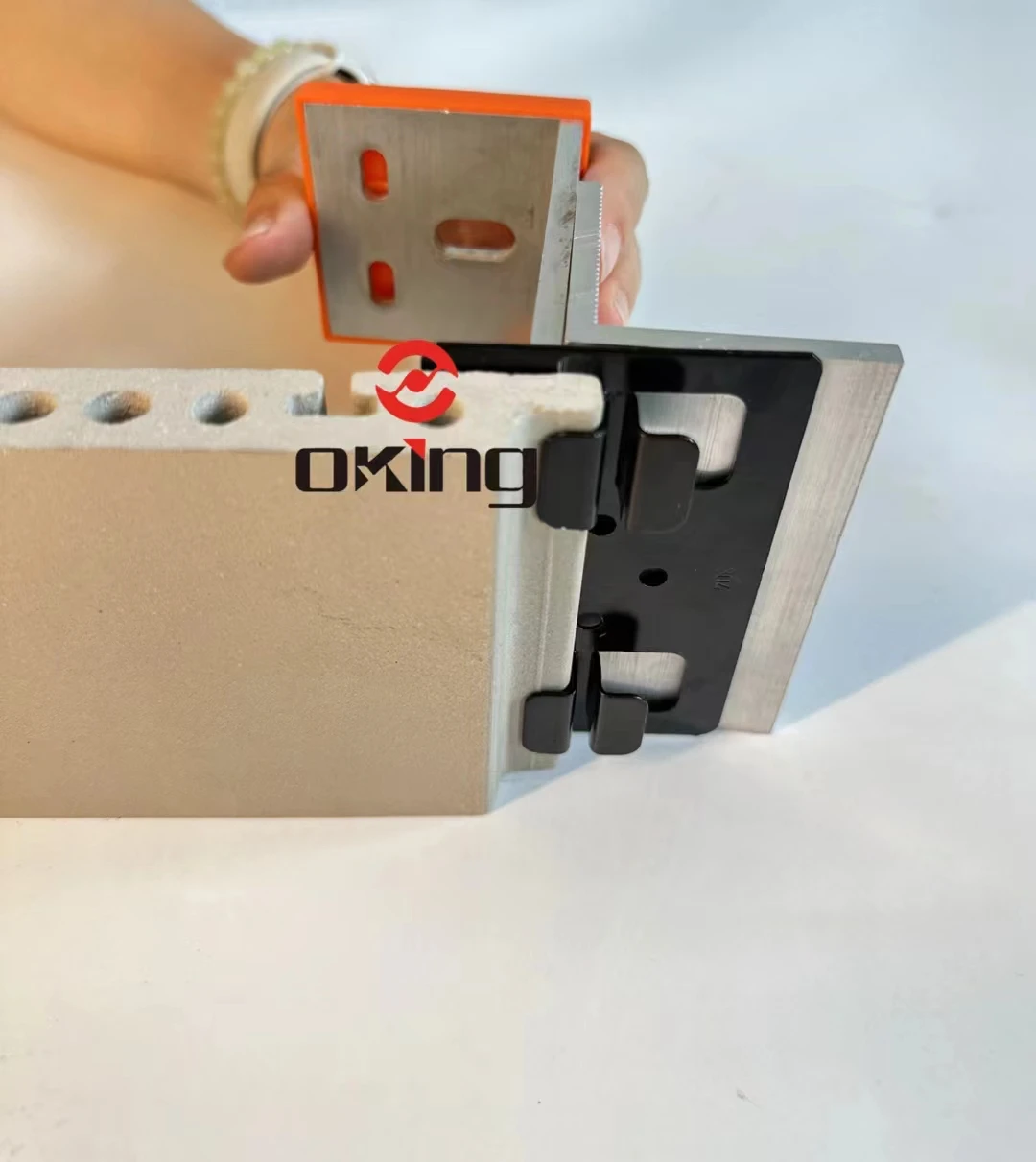 Fixing Terracotta Cladding Stainless Steel Clips Ceramic Tile Bracket Building Facade System