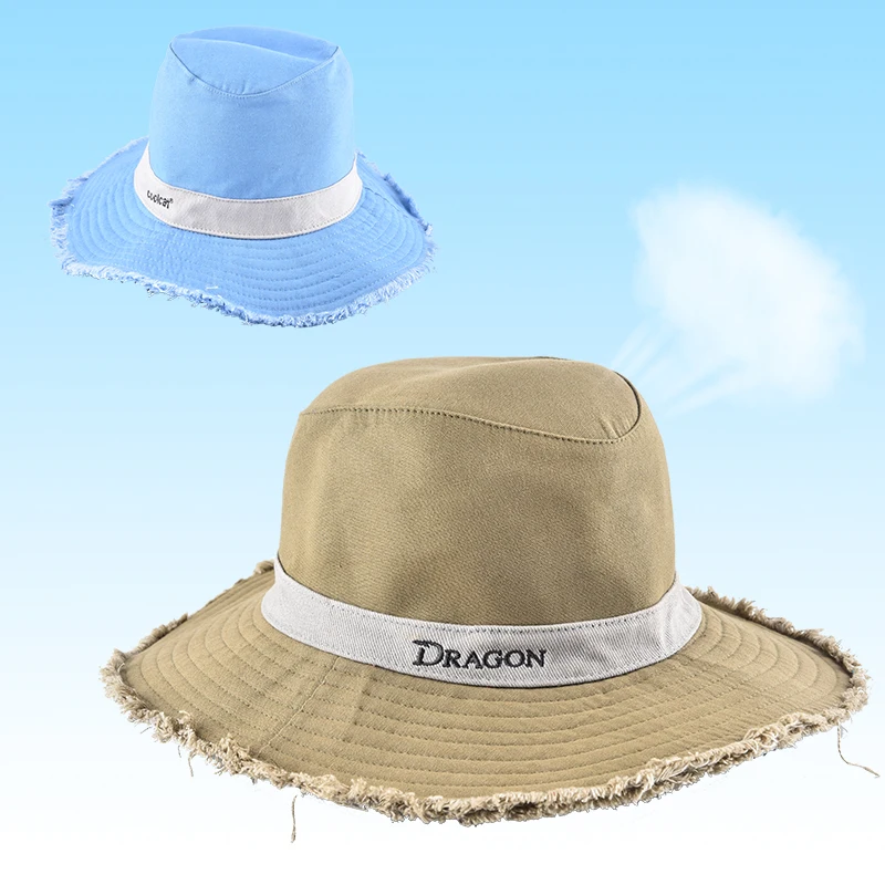 Men Women Outdoor Gardening Fishing Hiking Fisherman Sun Hat UV Protection Safari Camping Bucket Hats