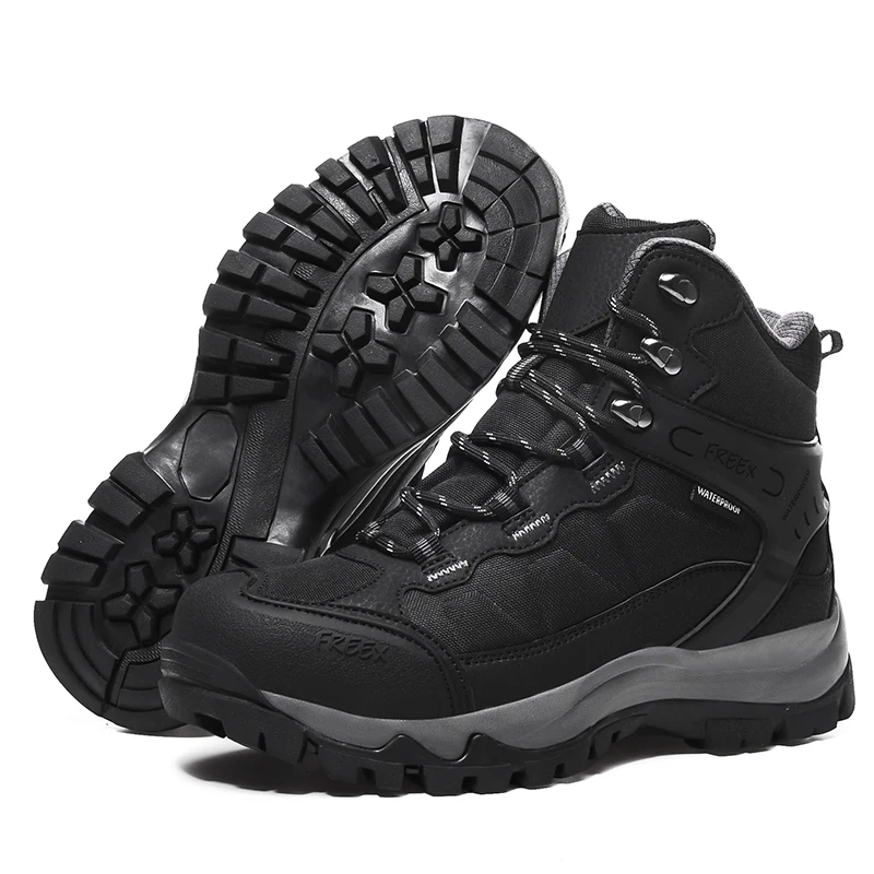 Fashion Sneakers Outdoor Non-slip Charged Warm Cotton Shoes Women Men Winter Heating Hiking Cotton Boots