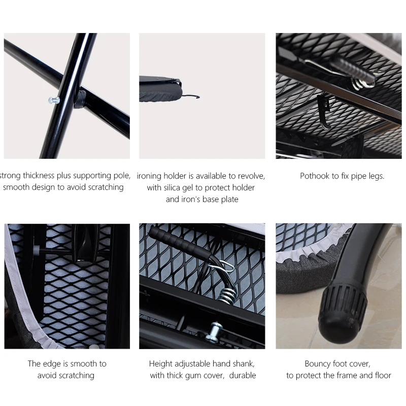 Hotel guest room iron board wall hanging table folding ironing board