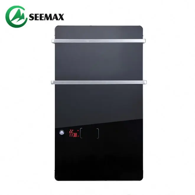 Электрический цифровой светодио дный управление радиатор светодиодный дисплей пространство Настенный Ванная комната нагреватель