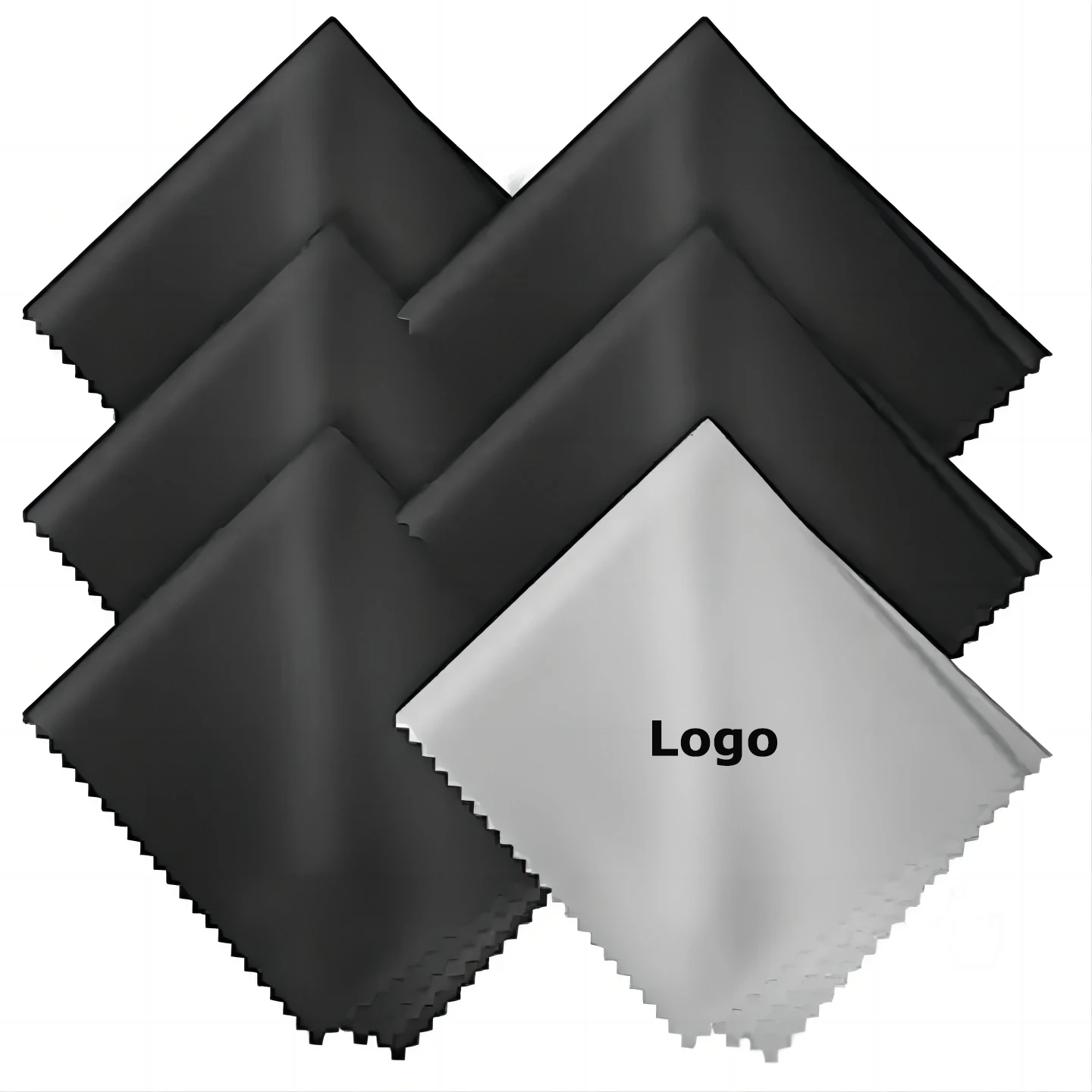 Factory Bulk Custom Size Logo Printed Microfiber Optical Lens Cleaning Cloth, Microfibre Eyewear Eyeglasses Cleaning Cloths