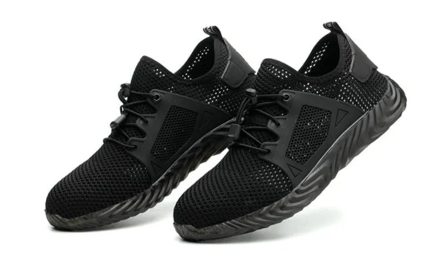 FUNTA Good quality steel toe safety shoes working shoes steel plate anti-slip