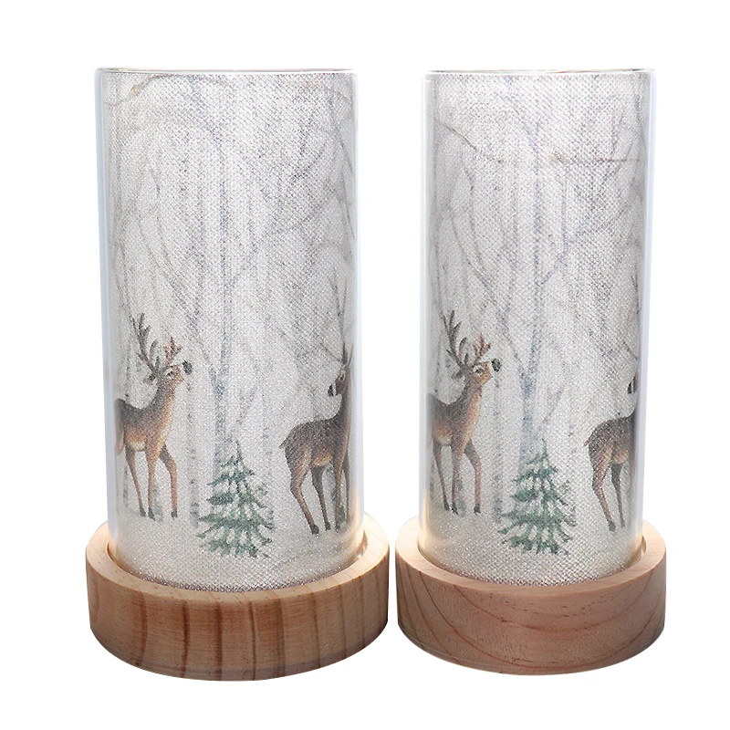 Wholesale Glass Bottle With Light Led Luminous Fairy Christmas Lights Bottle For Home Decor