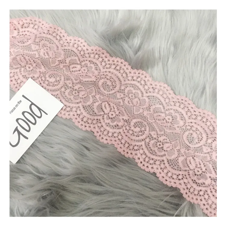 2cm-7.5cm 100% Cotton Scalloped Eyelet Trimming Lace for baby Woman Garment