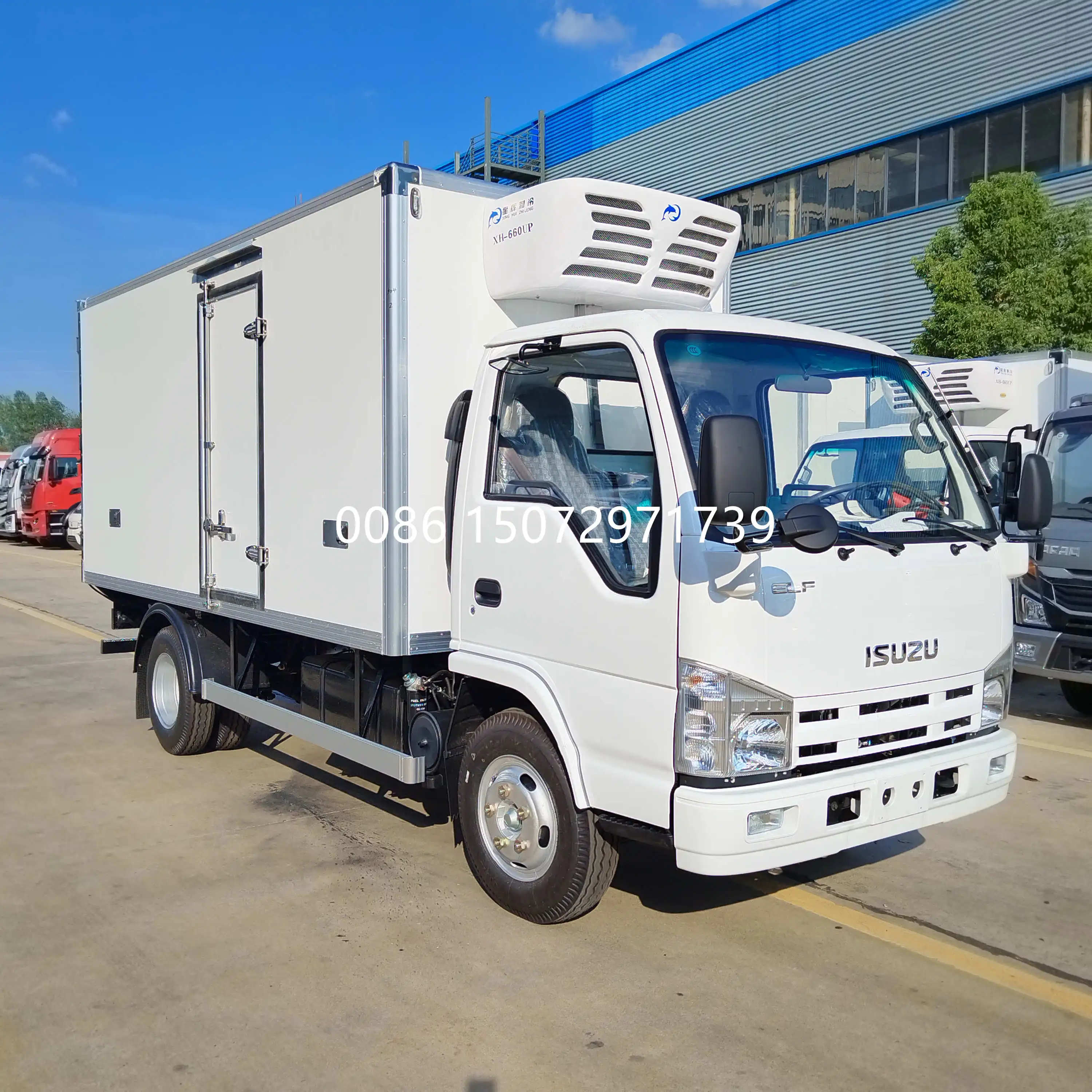 Лидер продаж 2024 грузовик Isuzu 12 В 10 тонн 15 рефрижератор