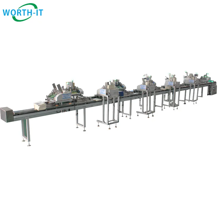 Customization Multifunctional packaging machine FC-3000 Auto book matching stacking production line