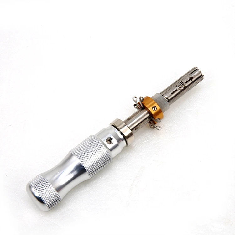 High Quality Genuine 3 Pcs 7 Pin Lock Picking Kit Imported Stainless Steel For Tubular Lock Pick