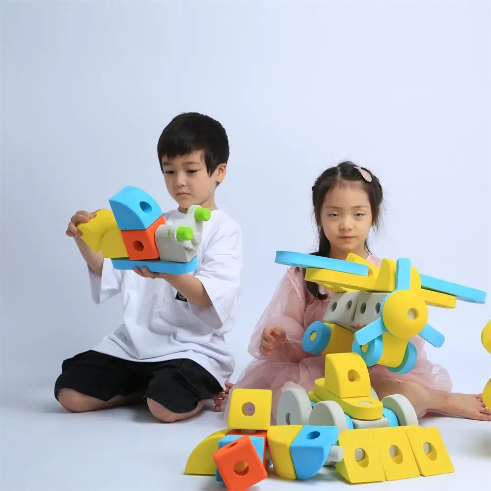 From Manufacturer Learning Children Gear Building Block Construction Toy Intellect Blocks Set