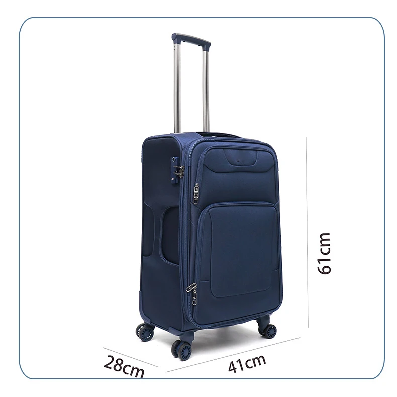 3pcs suitcase set Oxford cloth trolley case wholesale multi-function luggage trolley boarding travelling case factory wholesale