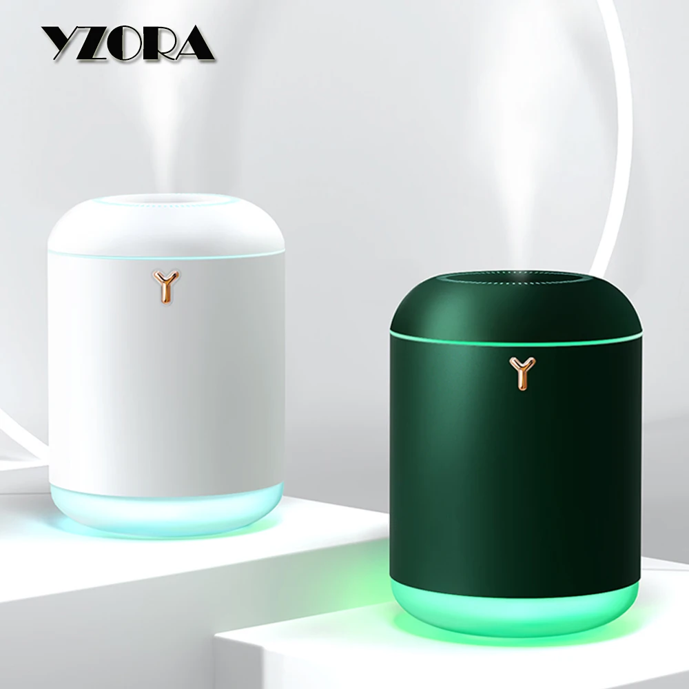 new hot smart portable usb charging colorful night lamp women household  student mist air purifier humidifiers