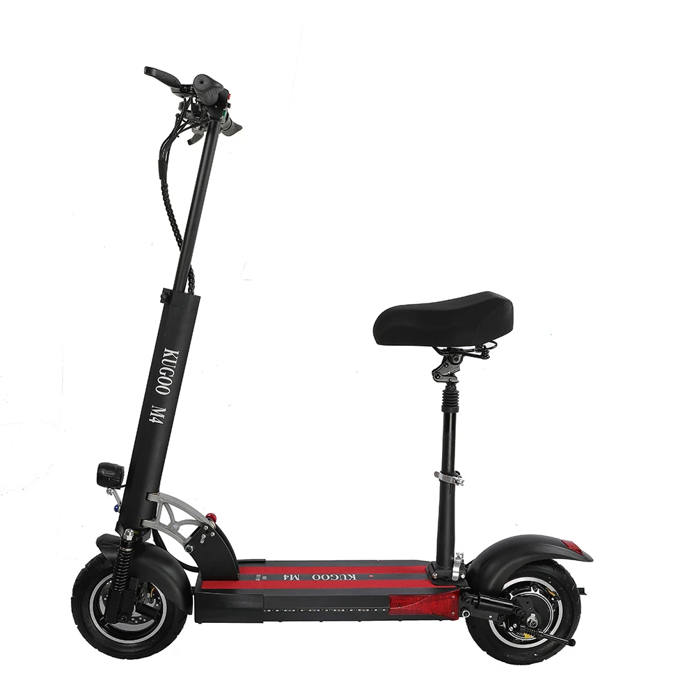 Eu дропшиппинг 48v 500w 10 Inch Fat Tire взрослый складной мотоцикл электрический скутер kugoo m4