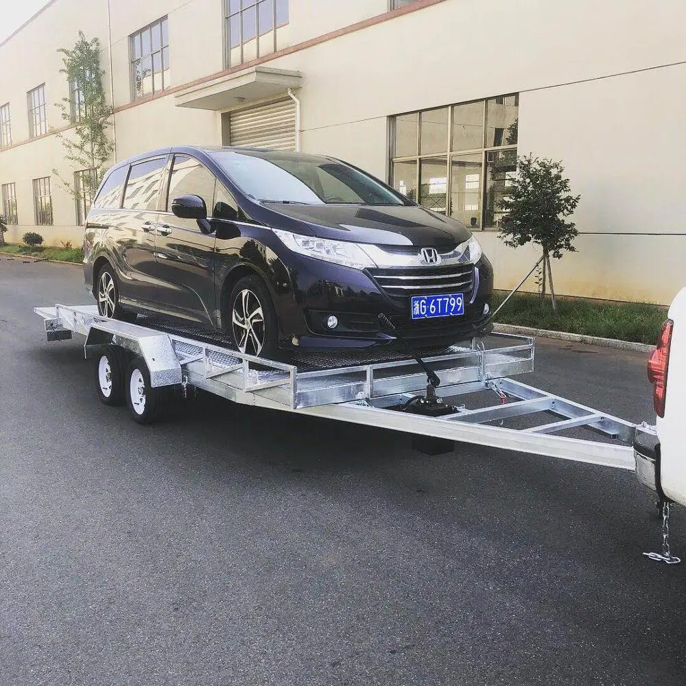 Горячеоцинкованный складной универсальный автомобиль Фермерский грузовик 14x6 футов прицепы