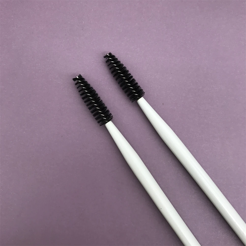 YRX W096 Custom Logo Mascara Eyelash Eyebrow  Wand Double End Eyebrow Eyelash Eye Brow Makeup Brush
