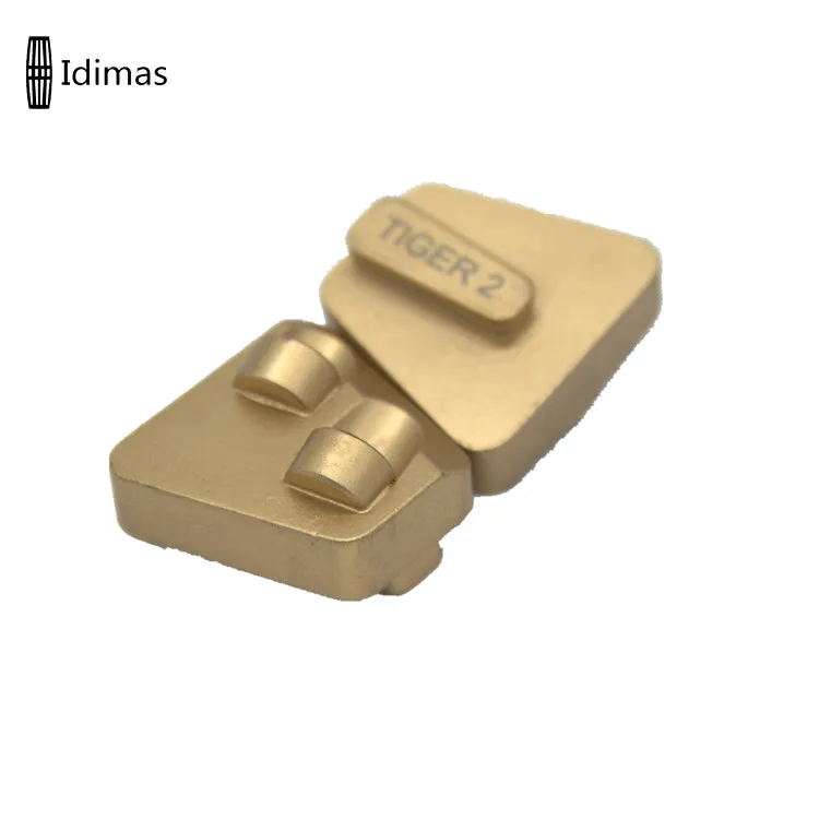 High Working PCD Disc Concrete Floor Diamond Grinding Shoes PCD Disc Pads Wings For Epoxy