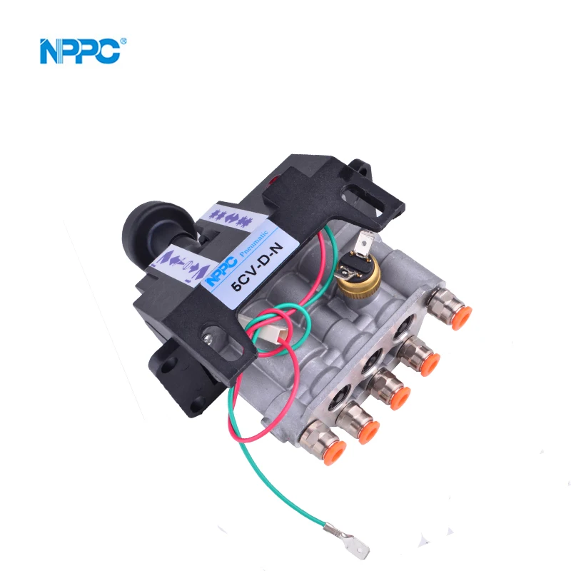 5CV-D-N  new design FIVE HOLE DUMP TRUCK CONTROL with PTO function pneumatic control valve