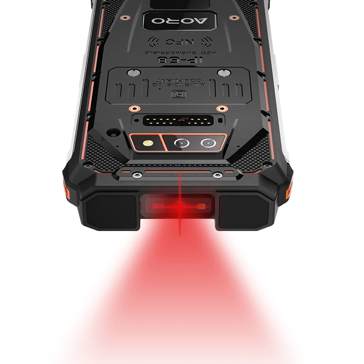 Промышленный смартфон dmr ручной uhf rfid android телефон atex qr сканер штрих-кода сборщик данных со сканированием