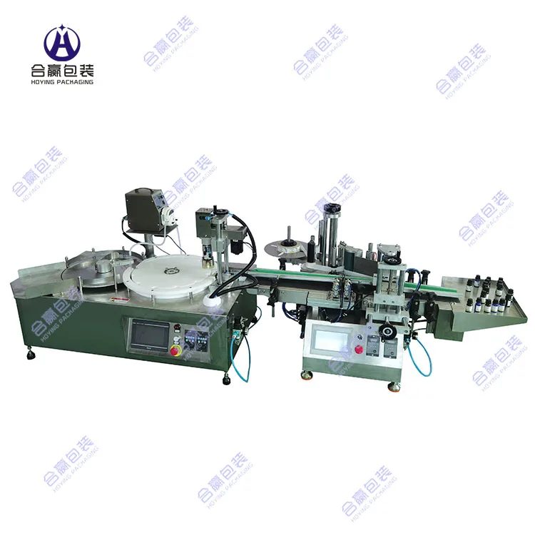 Автоматическая настольная машина для наполнения и этикетировки масла 5 мл tinture cbd