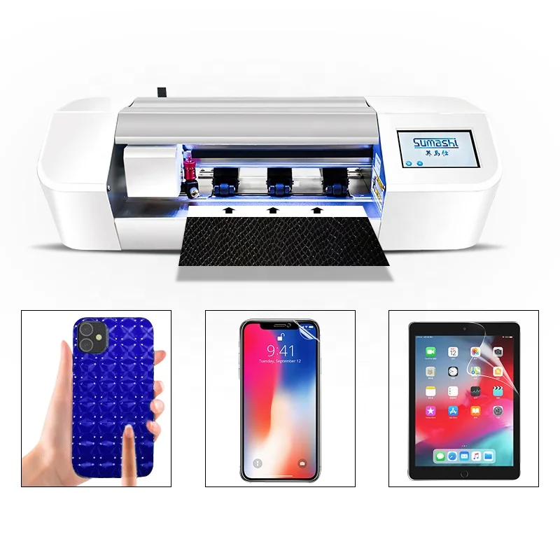 Intelligent Screen Protector Film Cutting Plotter Machine Sticker Flexible Hydrogel Film Cutting for Mobile Phone Tablet Watch